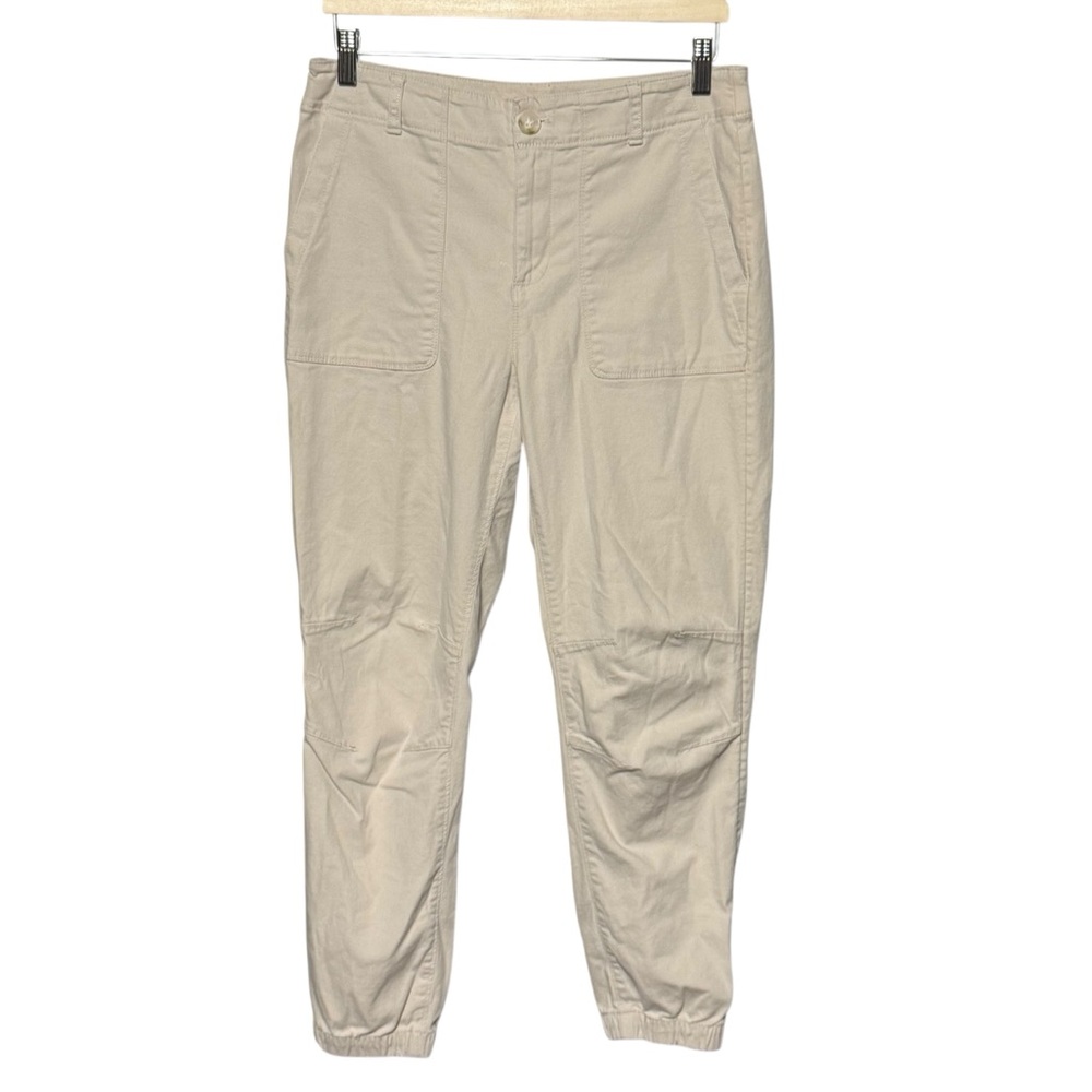 🔵 3/$18 - LOFT cotton blend pocketed jogger pant Size 6